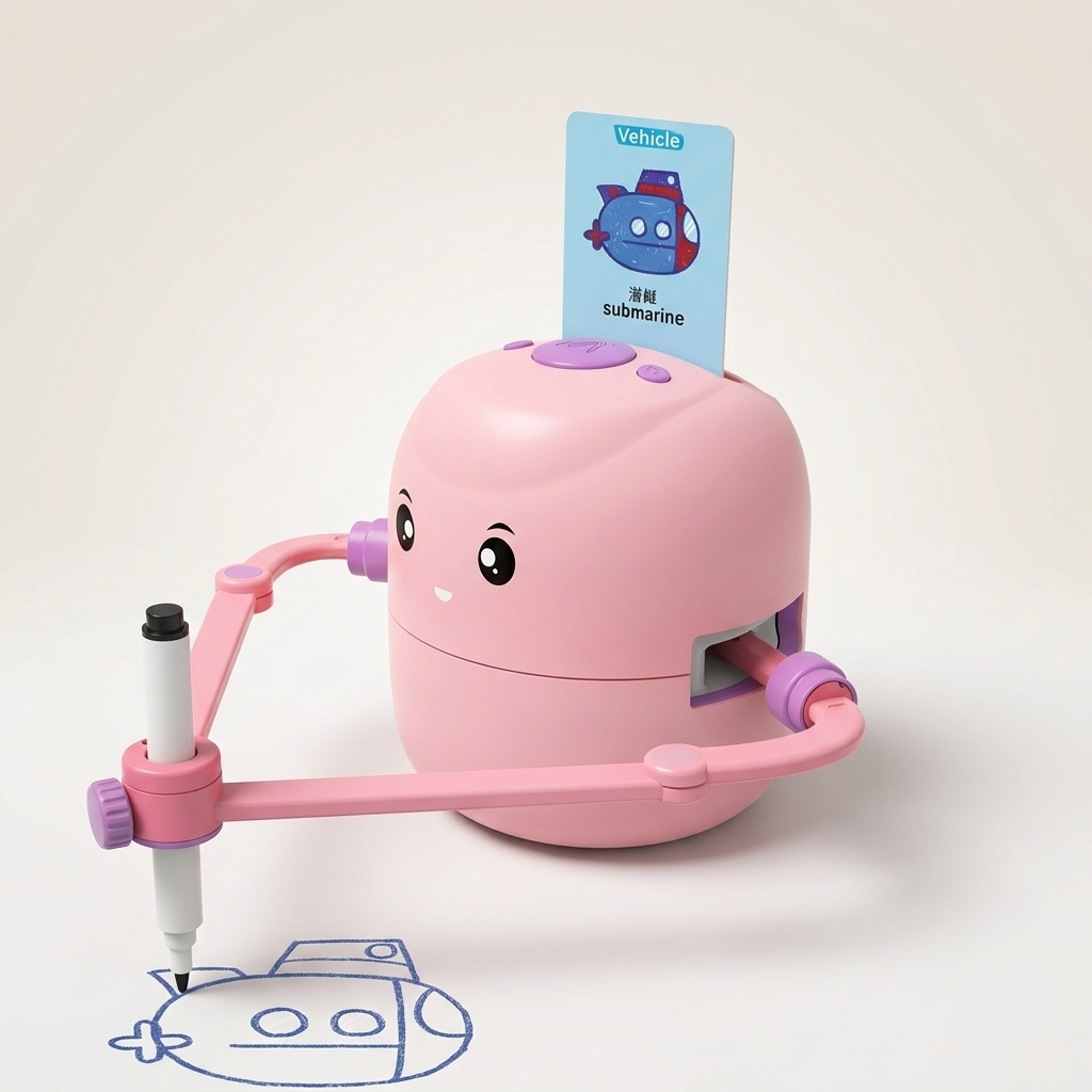 Smart Educational Drawing Robot for Kids