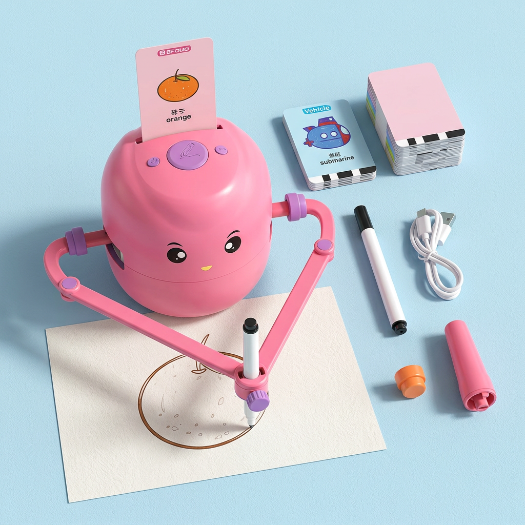 Smart Educational Drawing Robot for Kids